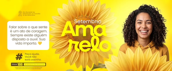 DIA MUNDIAL DE PREVENÇÃO AO SUICÍDIO 10 DE SETEMBRO SOCIAL MEDIA PSD EDITÁVEL ARTBOARD 10