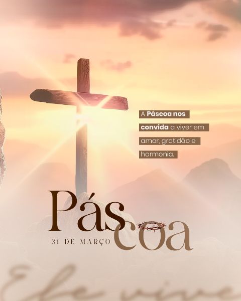 PÁSCOA SOCIAL MEDIA POST FEED VERTICAL