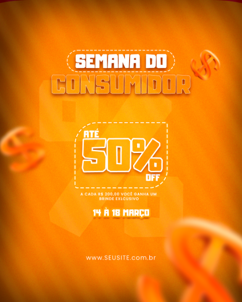 SEMANA DO CONSUMIDOR 50% 02 FEED
