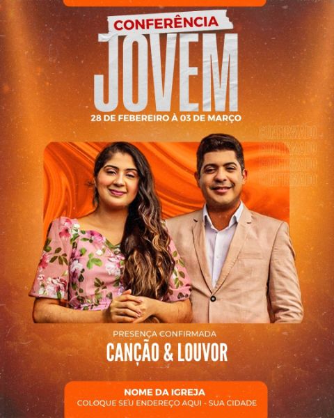 ARTE GOSPEL - CONFERÊNCIA JOVEM - CANVA