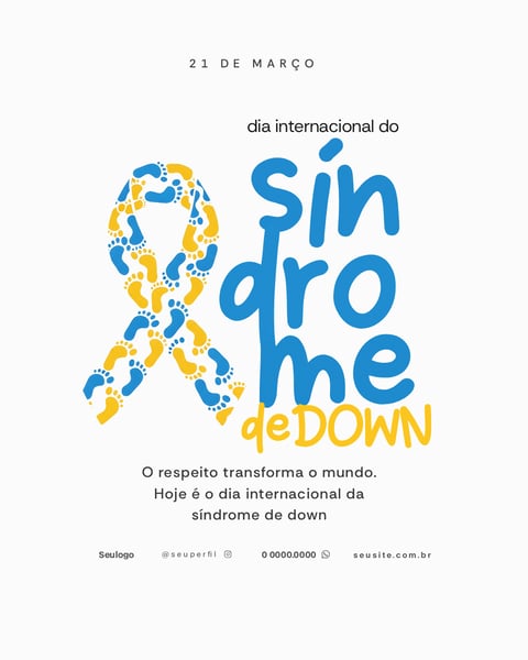 DIA DA SÍNDROME DE DOWN