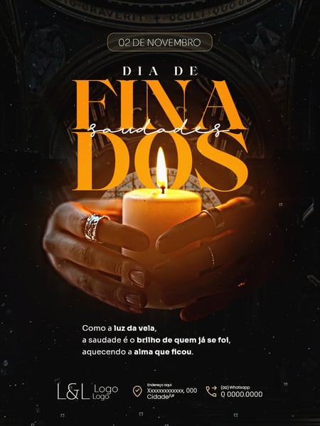SOCIAL MÍDIA DIA DE FINADOS 02 DE NOVEMBRO
