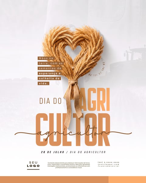 DIA DO AGRICULTOR 28 DE JULHO SOCIAL MEDIA PSD EDITÁVEL 3