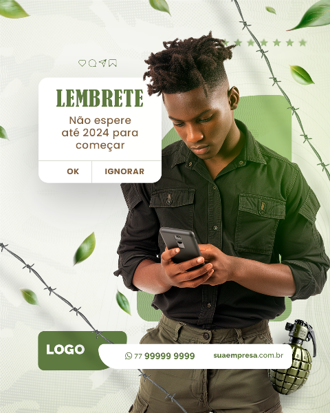 SOCIAL MEDIA CURSO PREPARATÓRIO MILITAR 19