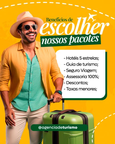 AGÊNCIA DE TURISMO BENEFÍCIOS PSD