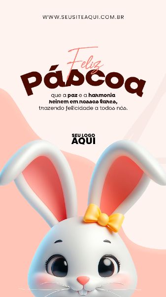 STORY - FELIZ PÁSCOA | PSD EDITÁVEL