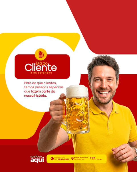 SOCIAL MEDIA DIA DO CLIENTE BAR E CERVEJARIA