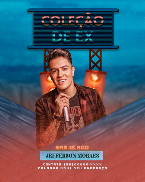 FLYER EVENTO COLEÇÃO DE EX FEED