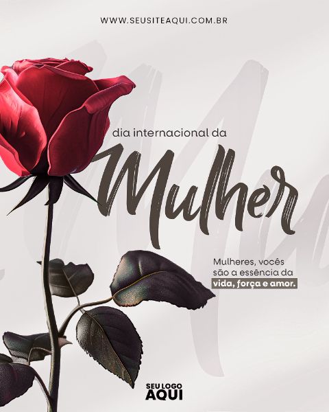 FEED - DIA DA MULHER | MULHERES | PSD EDITÁVEL