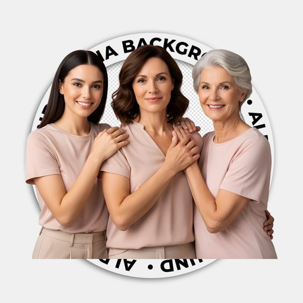 Mãe filha e Avó mulheres do dia da mulher 03