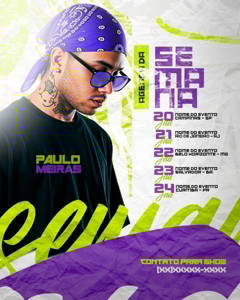 AGENDA DE SHOWS