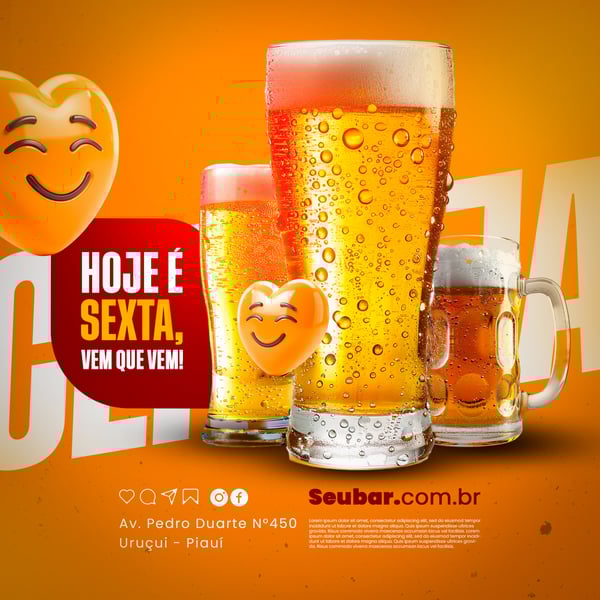 HOJE É SEXTA-FEIRA VEM PARA O BAR