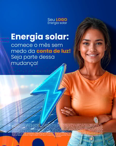 ENERGIA SOLAR - NÃO TENHA MEDO DA CONTA DE LUZ