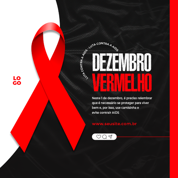 DEZEMBRO VERMELHO EVITE CONTRAIR A AIDS