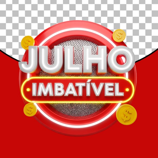 SELO 3D JULHO IMBATÍVEL 2