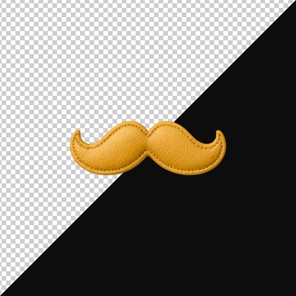 ELEMENTO BIGOTE COSTURADO