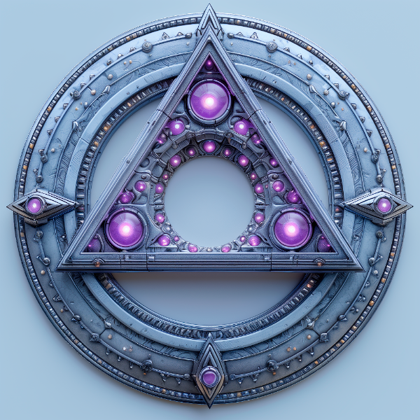 ELEMENTO 3D FUTURISTA | COM LUZES NEON | IMAGEM