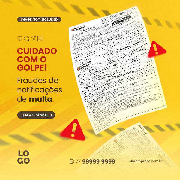 FRAUDES DE NOTIFICAÇÕES DE MULTA - AUTOESCOLA