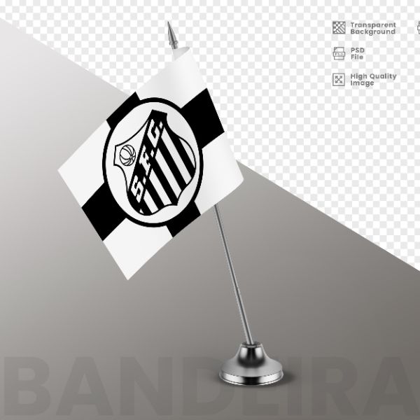 ELEMENTO PARA COMPOSIÇÃO BANDEIRA SANTOS