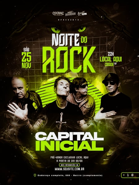 EVENTO ARTISTA ROCK ROCK IN ROLL