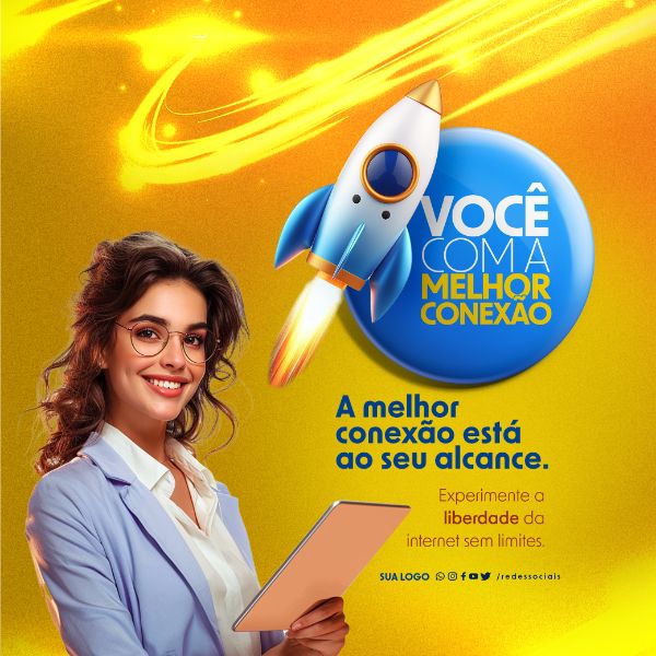 SOCIAL MEDIA - PROVEDOR DE INTERNET - A MELHOR CONEXÃO ESTÁ AO SEU ALCANCE