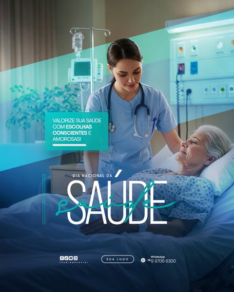 DIA NACIONAL DA SAÚDE 05 DE AGOSTO FLYER SOCIAL MEDIA PSD EDITÁVEL 8