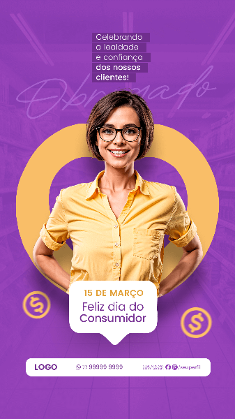 15 DE MARÇO - DIA DO CONSUMIDOR SOCIAL MEDIA