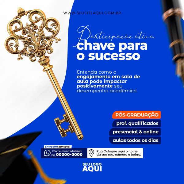 VOLTA ÀS AULAS | FACULDADE | ESCOLA | PSD EDITÁVEL
