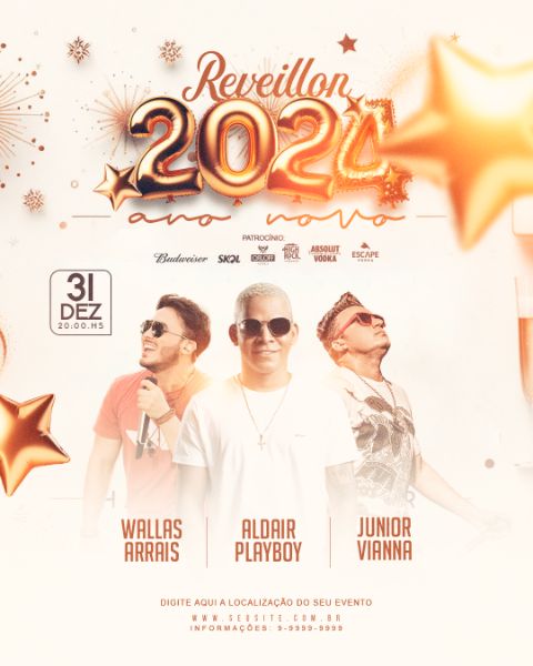 REVEILLON 2024 ANO NOVO FEED