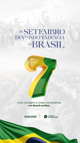 7 DE SETEMBRO É O DIA DA INDEPENDÊNCIA DO BRASIL 2