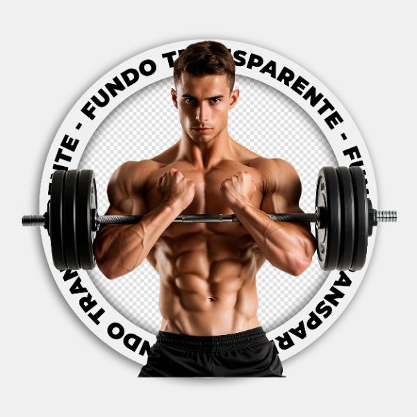 HOMEM ACADEMIA | IMAGEM SEM FUNDO