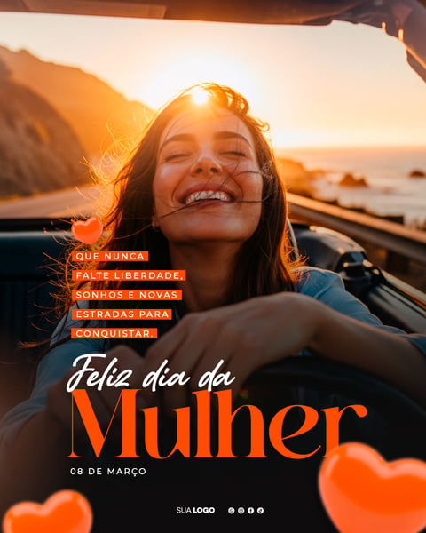 DIA DA MULHER DIA DAS MULHERES CONCESSIONÁRIA CARRO