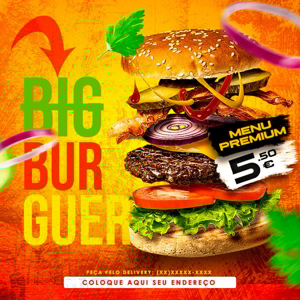 SOCIAL MEDIA PARA HAMBURGUERIA 01