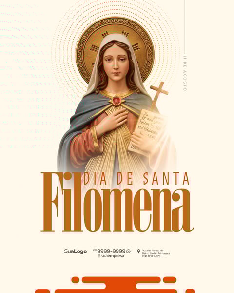 SOCIAL MEDIA DIA DE SANTA FILOMENA