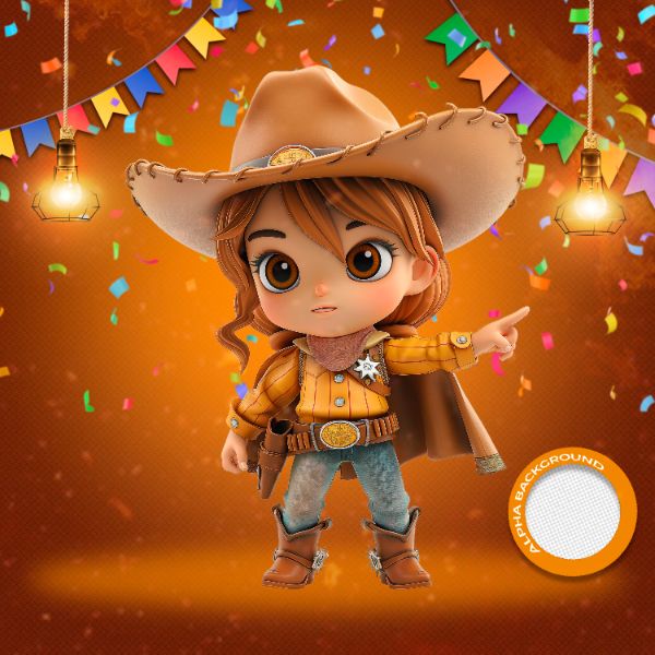 MASCOTES DE FESTA JUNINA MODELO 51