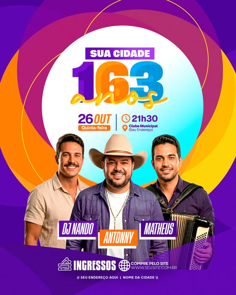 ANIVERSÁRIO CIDADE