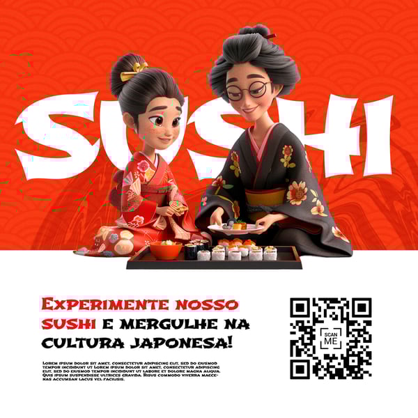 EXPERIMENTE NOSSO SUSHI DELICIOSO