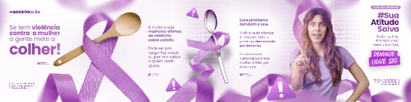 AGOSTO LILÁS CARROSSEL 1 #AGOSTOLILAS