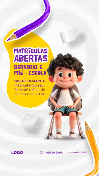 VOLTA AS AULAS: MATRÍCULAS ABERTAS 4