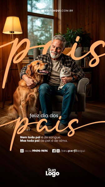 STORY FELIZ DIA DOS PAIS SOCIAL MEDIA 8