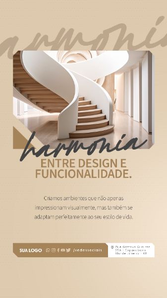 STORY - ARQUITETURA - HARMONIA E FUNCIONALIDADE