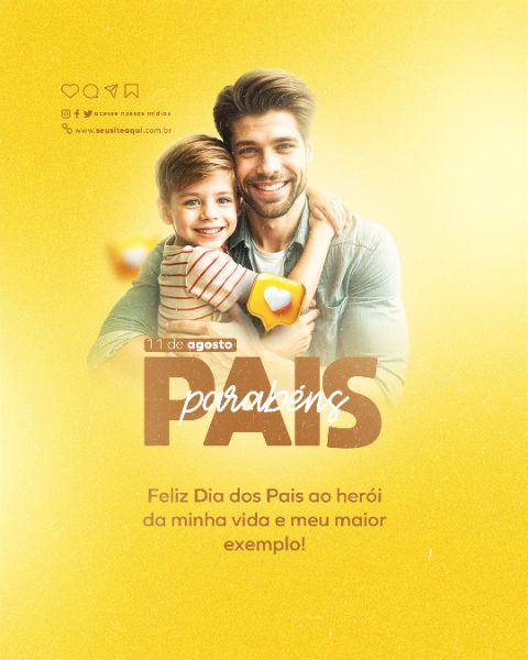 11 DE AGOSTO FEED DIA DOS PAIS