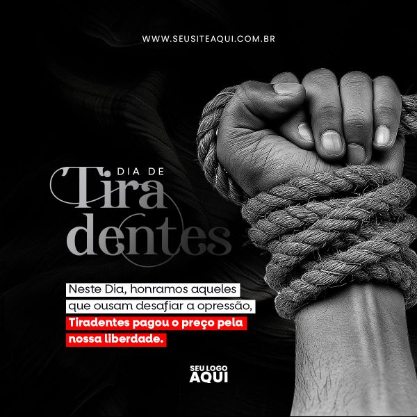 DIA DE TIRADENTES | SOCIAL MEDIA | PSD EDITÁVEL