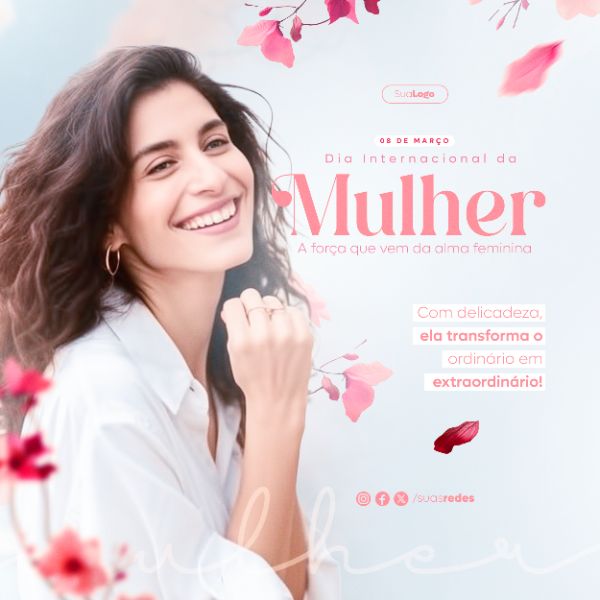 DIA DA MULHER SOCIAL MEDIA POST