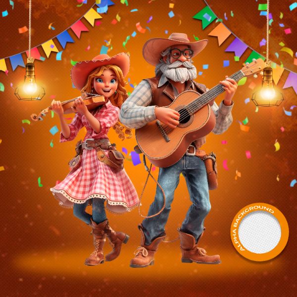 MASCOTES DE FESTA JUNINA MODELO 143