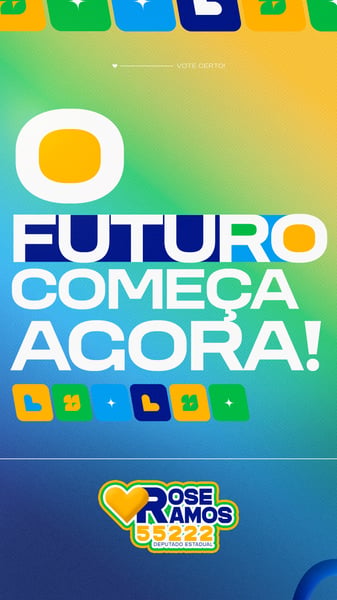 CAMPANHA ELEITORAL POLÍTICA ELEIÇÃO DEPUTADO PREFEITO VEREADOR FLYER PSD EDITÁVEL 8 STORY
