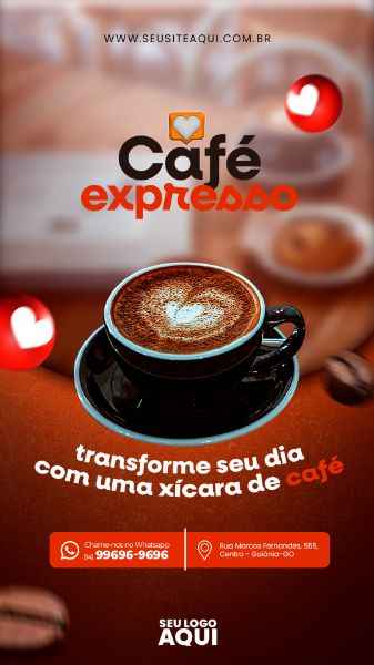 STORY | CAFETERIA | CAFÉ | SOCIAL MEDIA | PSD EDITÁVEL