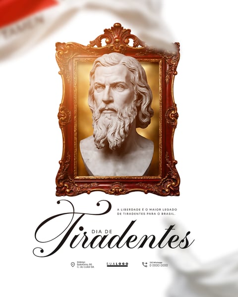 DIA DE TIRADENTES 21 DE ABRIL SOCIAL MEDIA PSD EDITÁVEL 3