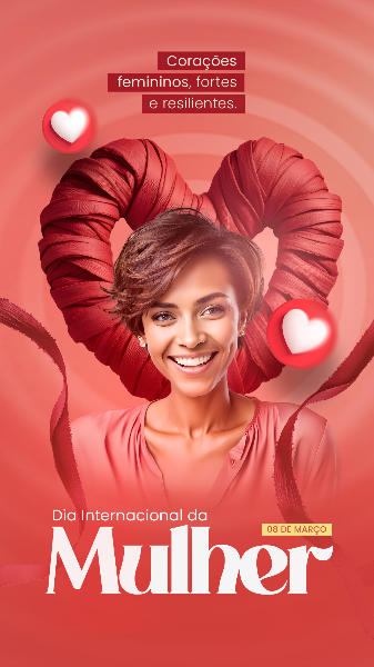 SOCIAL MEDIA DIA INTERNACIONAL DA MULHER