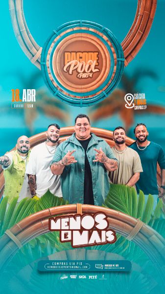 FLYER EVENTO PAGODE POOL PARTY STORY